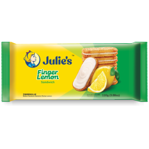 JULIE'S FINGER LEMON 110G JULIE'S FINGER LEMON 110G