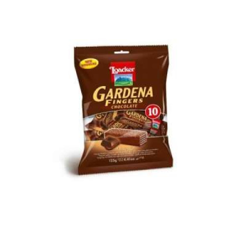 LOACKER GARDENA FINGERS CHOCOLATE 125G