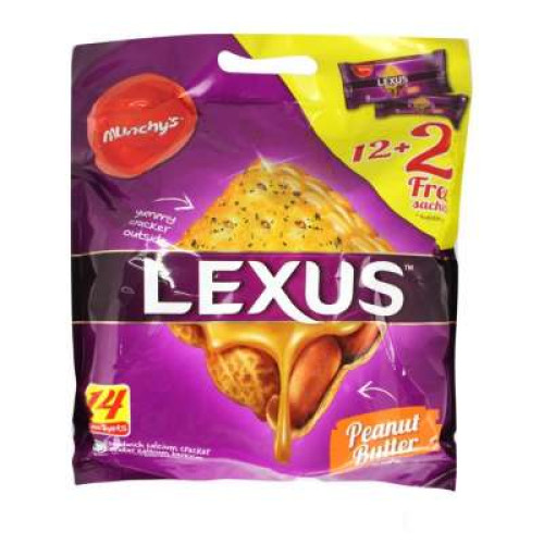 MUNCHY'S LEXUS PEANUT BUTTER 418G