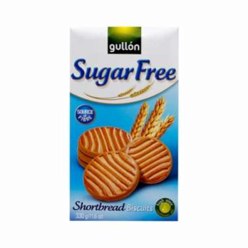 GULLON SHORTBREAD BISCUIT SUGAR FREE 330G