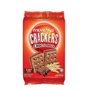 MUNCHY'S CHOCO SANDWICH 258G MUNCHY'S CHOCO SANDWICH 258G