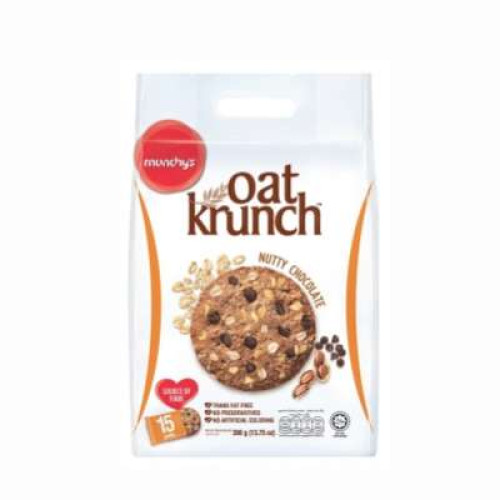 MUNCHY'S OAT KRUNCH NUTTY CHOC 390G