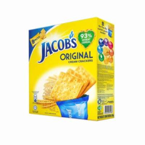 JACOB'S MULTIPACK CREAM CRACKER 8X27G JACOB'S MULTIPACK CREAM CRACKER 8X27G
