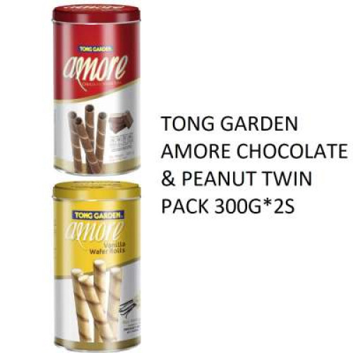 TONG GARDEN AMORE CHOCO&PEANUT TP 300G*2S