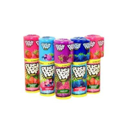 PUSH POP REGULAR CANDY 14G