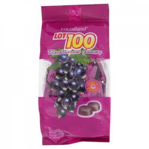 LOT 100 GUMMY BLACKCURRANT 150G