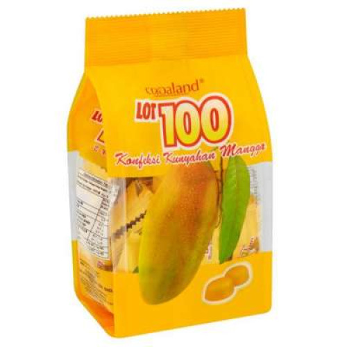 COCOALAND LOT 100 FRUITY GUMMY MANGO 130G