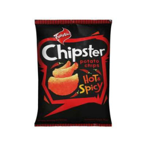 TWISTIES CHIPSTER HOT & SPICY 130G TWISTIES CHIPSTER HOT & SPICY 130G