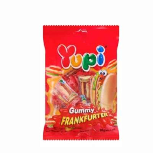 YUPI GUMMY HOT DOG 84G