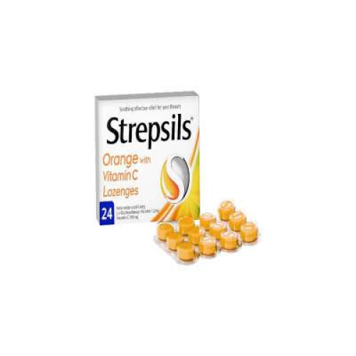 STREPSILS VITAMIN C-100 24S