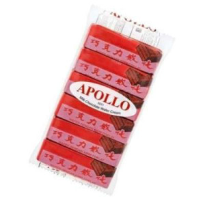 APOLLO MILK CHOCO WAFER CREAM (1011) 12G*12'S