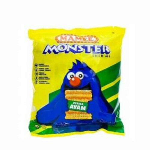 MAMEE MONSTER SNEK MI CHICKEN 25G*8