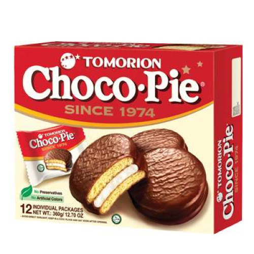 TOMORION CHOCO PIE 12P 360G