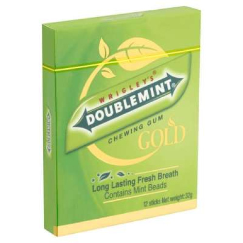 WRIGLEY'S DOUBLEMINT GOLD 32G