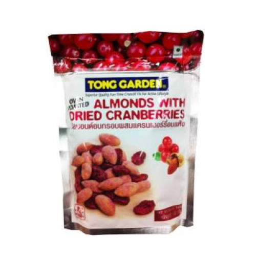 TONG GARDEN ALMOND WITH DRIED C'BERRIES 140G