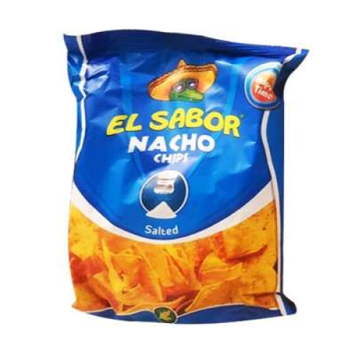 EL SABOR NACHO CHIPS SALTED 100G