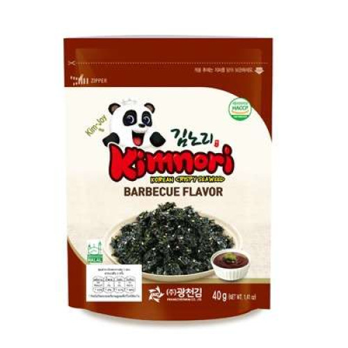 KCK KIMNORI BARBECUE KOREAN CRISPY SEAWEED 40G