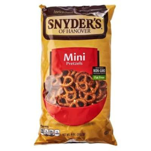 SNYDER'S OF HANOVER PRETZELS MINI 255.2G