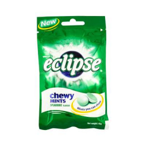 ECLIPSE CHEWY MINT SPEARMINT 45G ECLIPSE CHEWY MINT SPEARMINT 45G