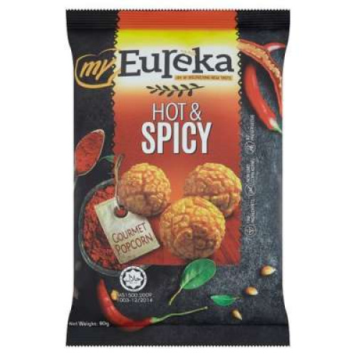 EUREKA POPCORN HOT & SPICY 80G