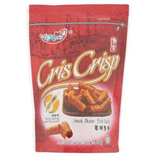 IKA'S CRIS CRIPS SQUID 55G