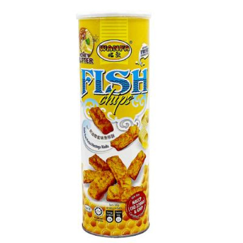 WANFA MY FISH CHIP HONEY BUTTER CANISTER 150G