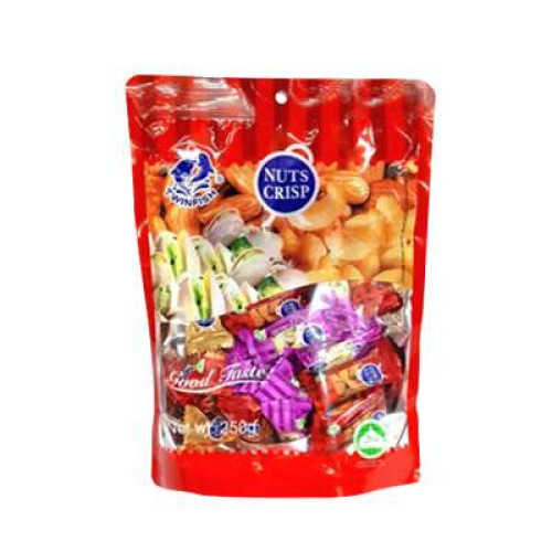 TWIN FISH NUTS CRISP PEANUT CANDY 250G