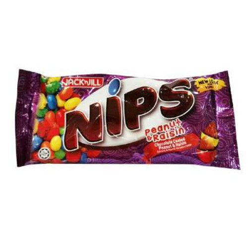 NIPS PEANUT & RAISIN 70G