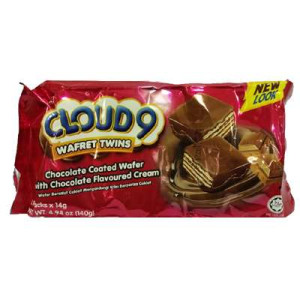 JACK&JILL CLOUD 9 WAFER CHOCOLATE MPACK 14GX10