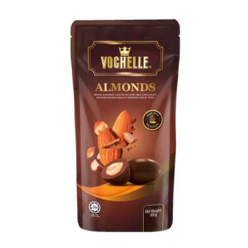 VOCHELLE ALMONDS (DOYPACK) 100G