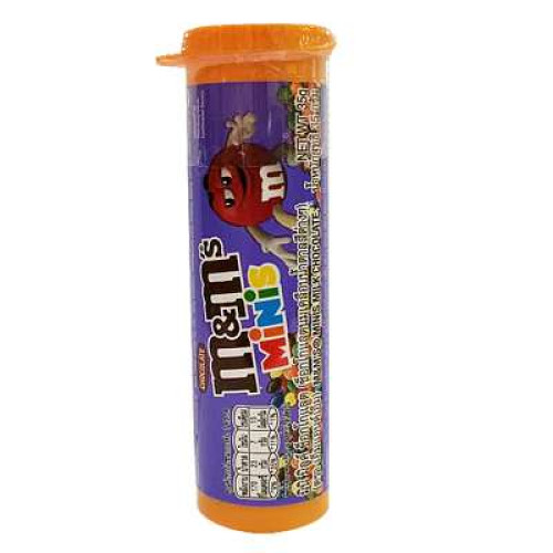 M&M'S MILK CHOCO MINIS TUBE 35G