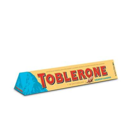 TOBLERONE CRUNCHY ALMONDS 100G