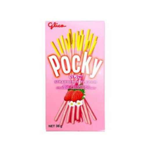 GLICO POCKY STRAWBERRY 38G