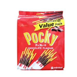 GLICO POCKY FAMILY PACK CHOCOLATE 176G GLICO POCKY FAMILY PACK CHOCOLATE 176G