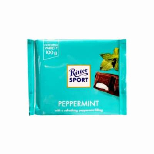 RITTER SPORT PEPPERMINT 100G