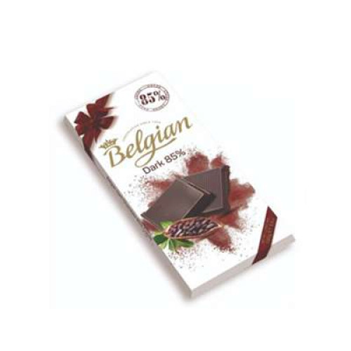 BELGIAN BAR DARK 85% 100G