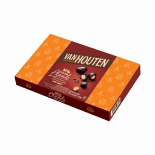 VAN HOUTEN SEMI SWEET ALMOND DRAGEES 150G