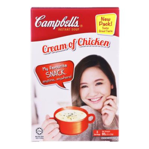 CAMPBELL'S CREAM OF CHICKEN 22G*3