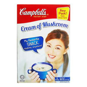 CAMPBELL'S CREAM OF MUSHROOM 21.1G*3 CAMPBELL'S CREAM OF MUSHROOM 21.1G*3