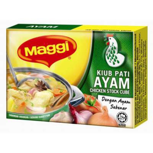 MAGGI CHICKEN STOCK CUBE 60G