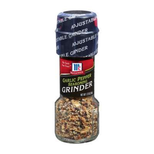 MCCORMICK GARLIC PEPPER SEASONING 1.23O