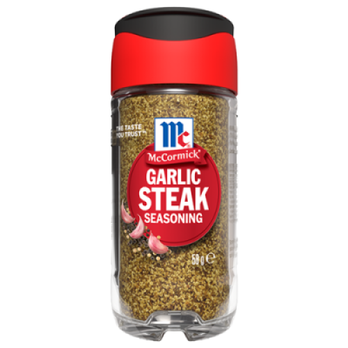 MCCORMICK GARLIC STEAK SEASONING 58G