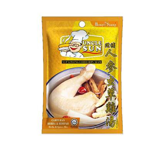 UNCLE SUN GINSENG CORDYCEPS CHICKEN SOUP 90G