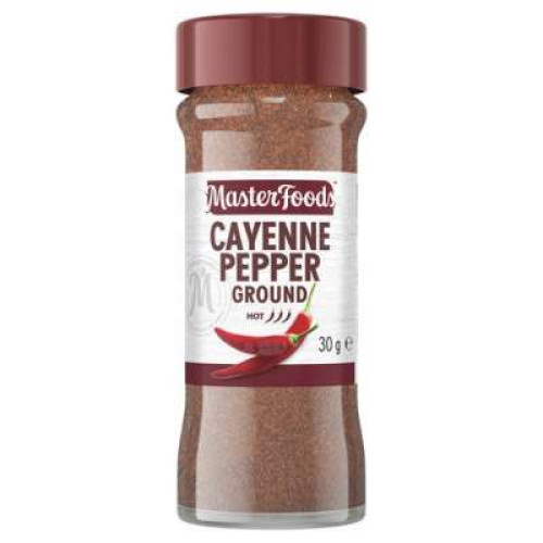 MASTERFOODS CAYENNE PEPPER 30G