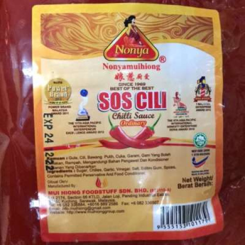 NONYA ORDINARY CHILI SAUCE 1.1KG