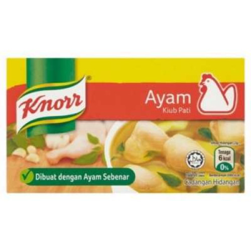 KNORR CHICKEN CUBES 6S 60G