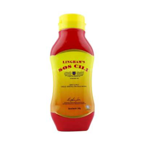 LINGHAM'S CHILLI SAUCE-SQUEEZE 340G