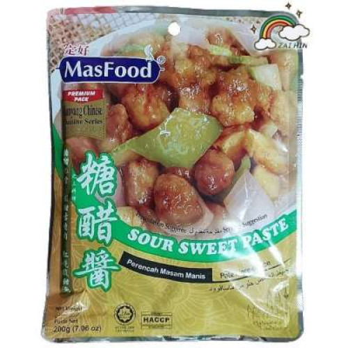 MASFOOD SOUR SWEET PASTE 200G