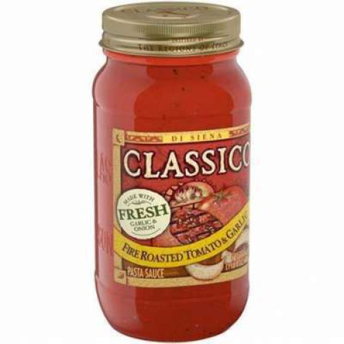 HEINZ CLASSICO FIRE ROASTED TOM & GARLIC 680G