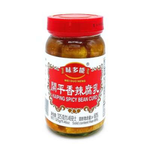 WEI DUO NENG KAIPING SPICY BEANCURD 325G